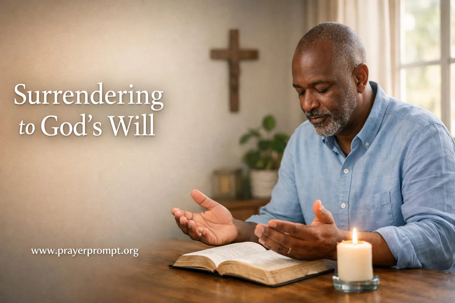 2nd Day of Lent Prayer: The Power of Surrender