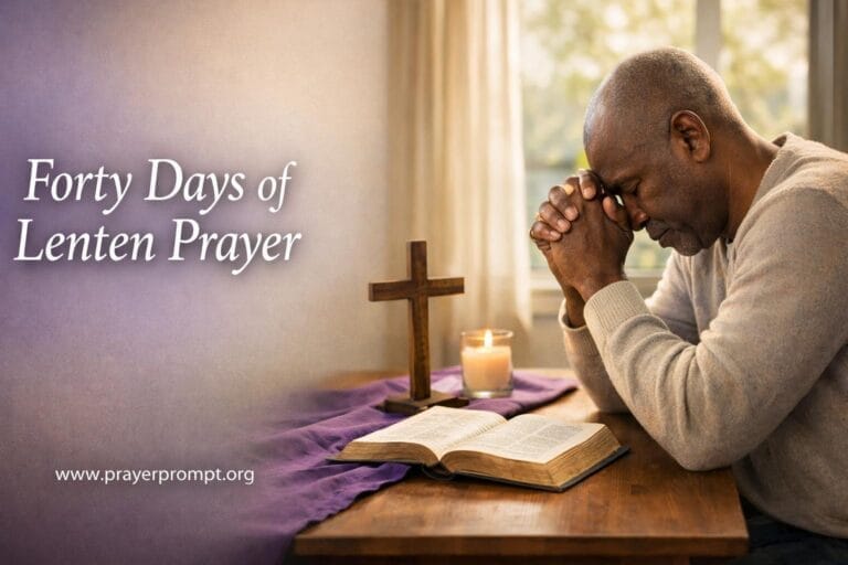 40 Daily Prayer for Lent: Transform Your Faith Journey