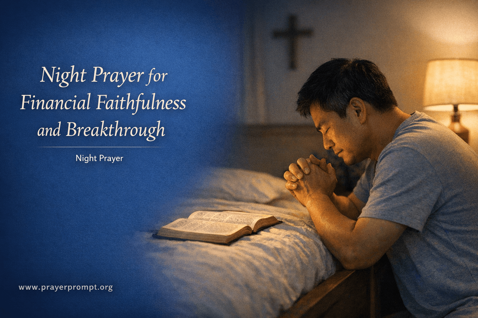 Your Night Prayer for Financial Faithfulness and Breakthrough