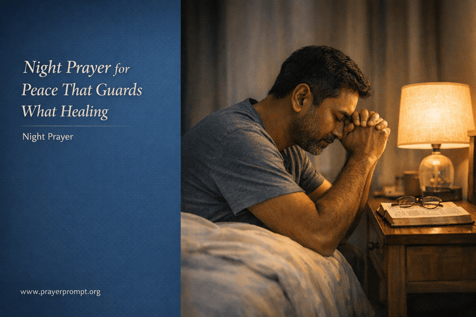 Your Night Prayer for Peace That Guards What Healing