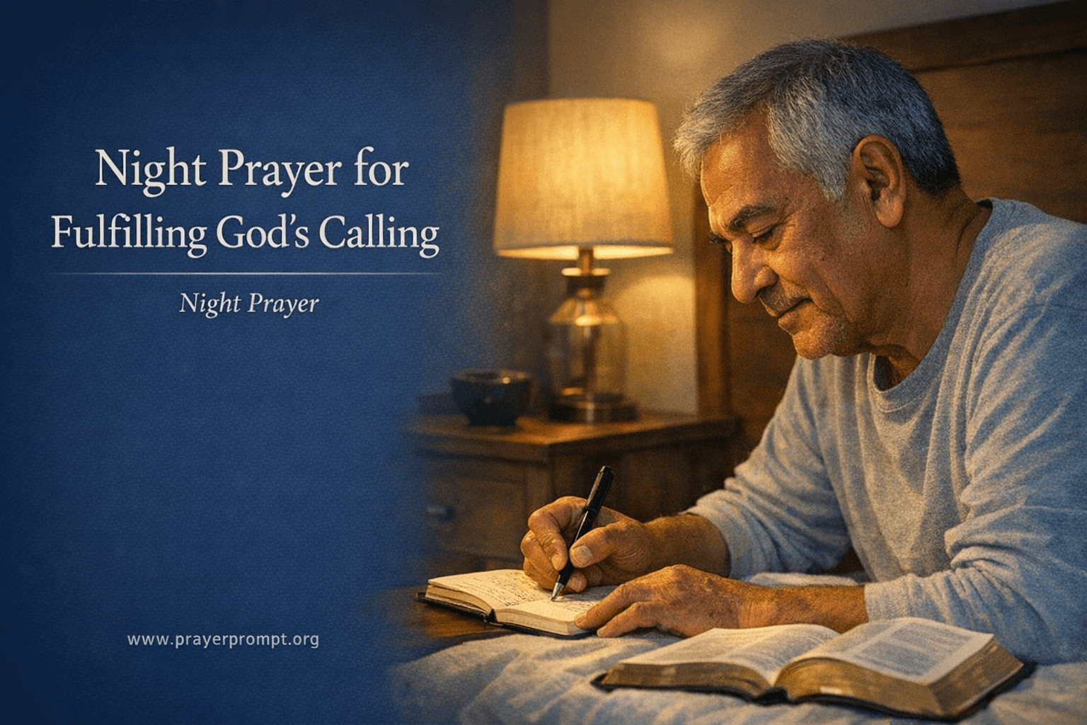 Your Night Prayer for Fulfilling God's Calling 1 Your Night Prayer for Fulfilling God’s Calling