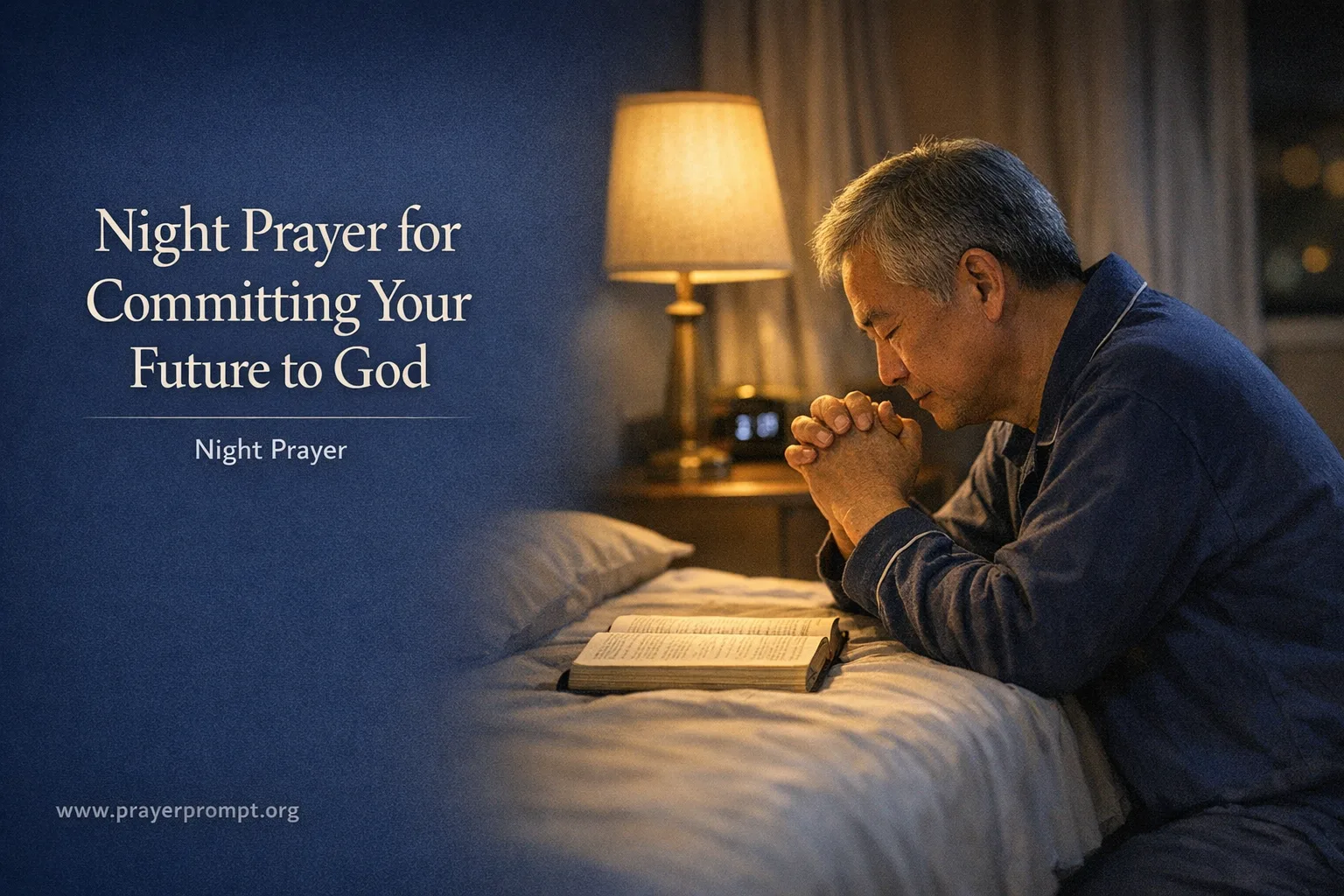 Your Night Prayer for Committing Your Future to God