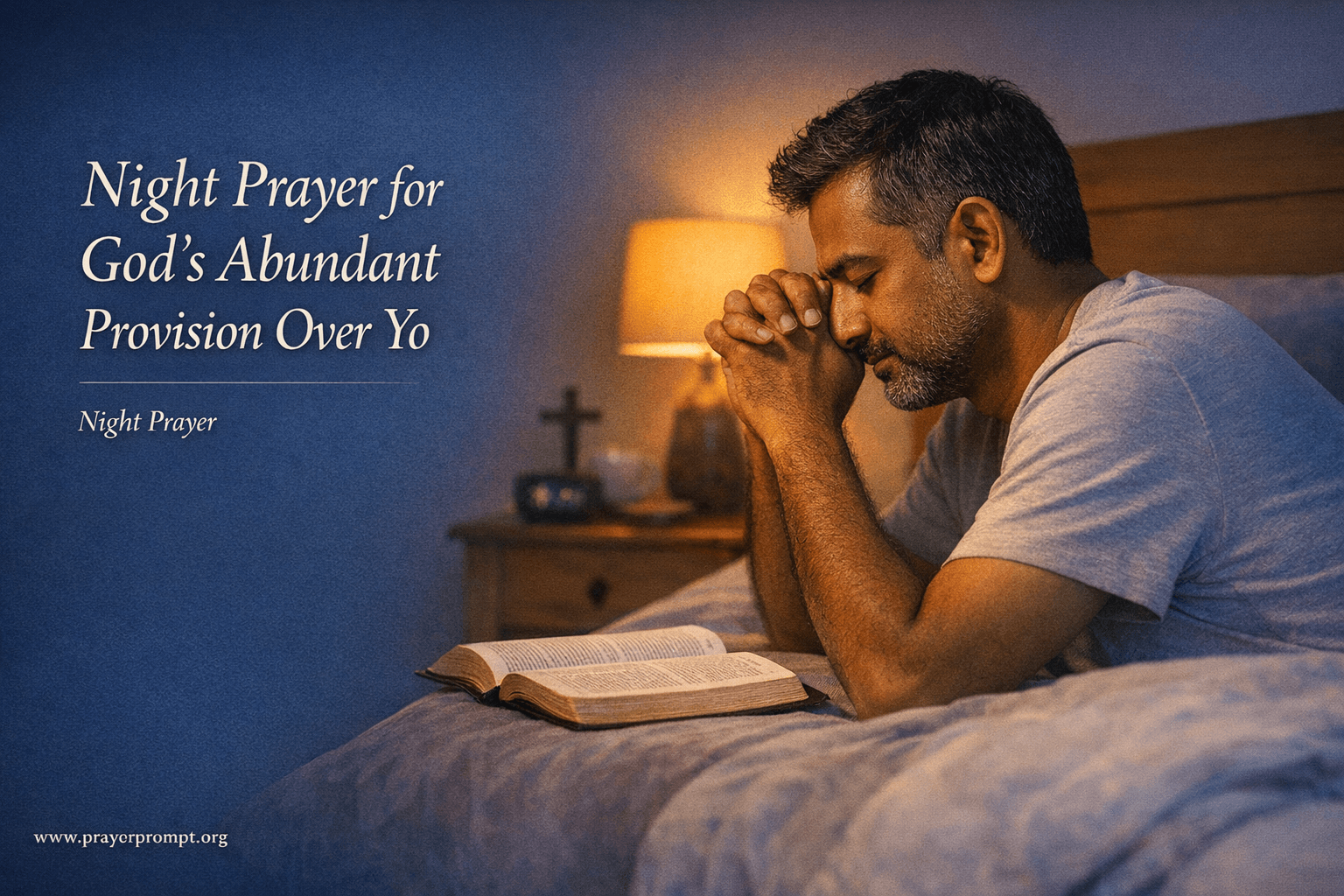 Your Night Prayer for God’s Abundant Provision Over Your Needs