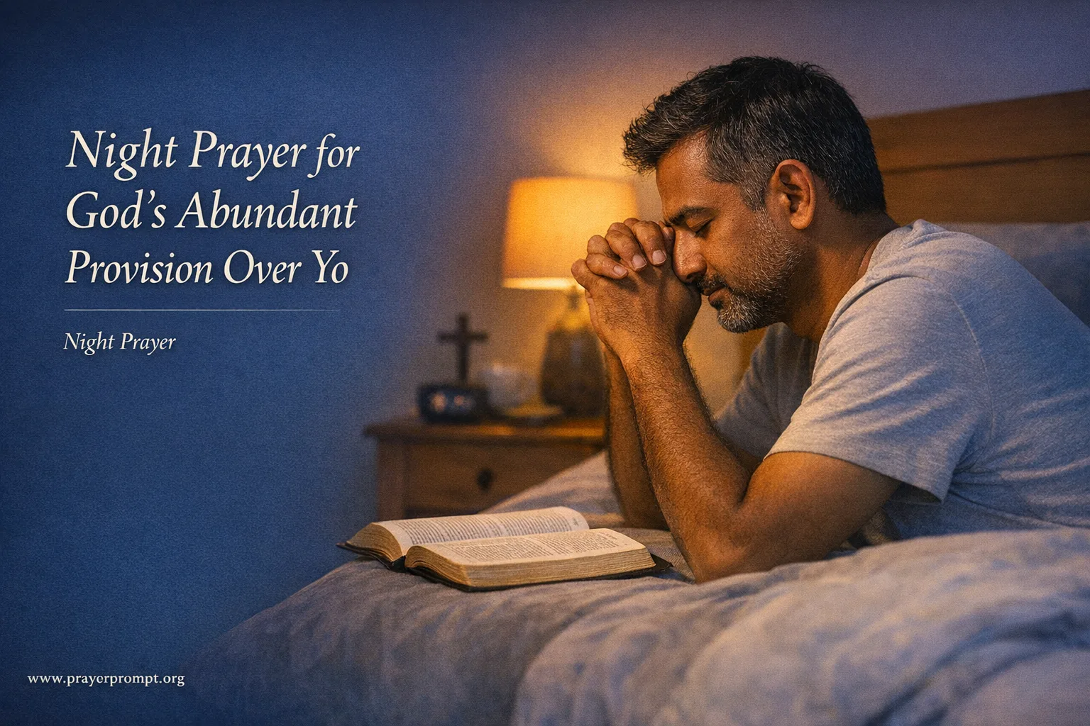 Your Night Prayer for God’s Abundant Provision Over Your Needs