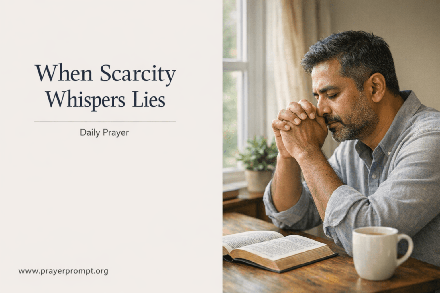 Daily Prayer for February 8 2026: My Shepherd I Trust You to Guide Me into Sufficiency and Rest