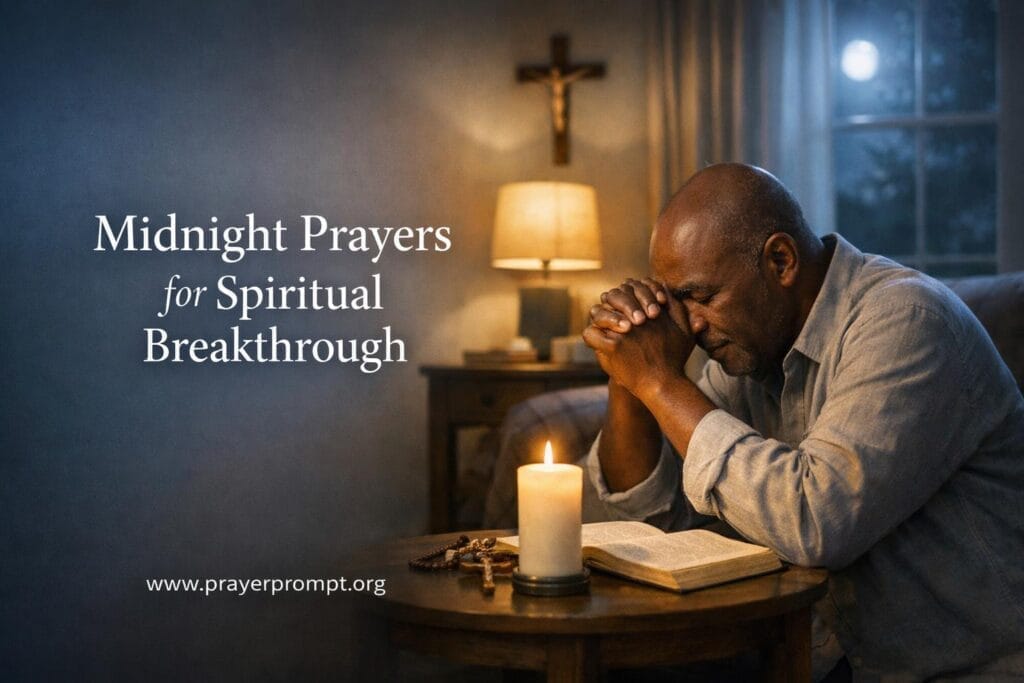 15 Midnight Prayer Points for Breakthrough & Victory
