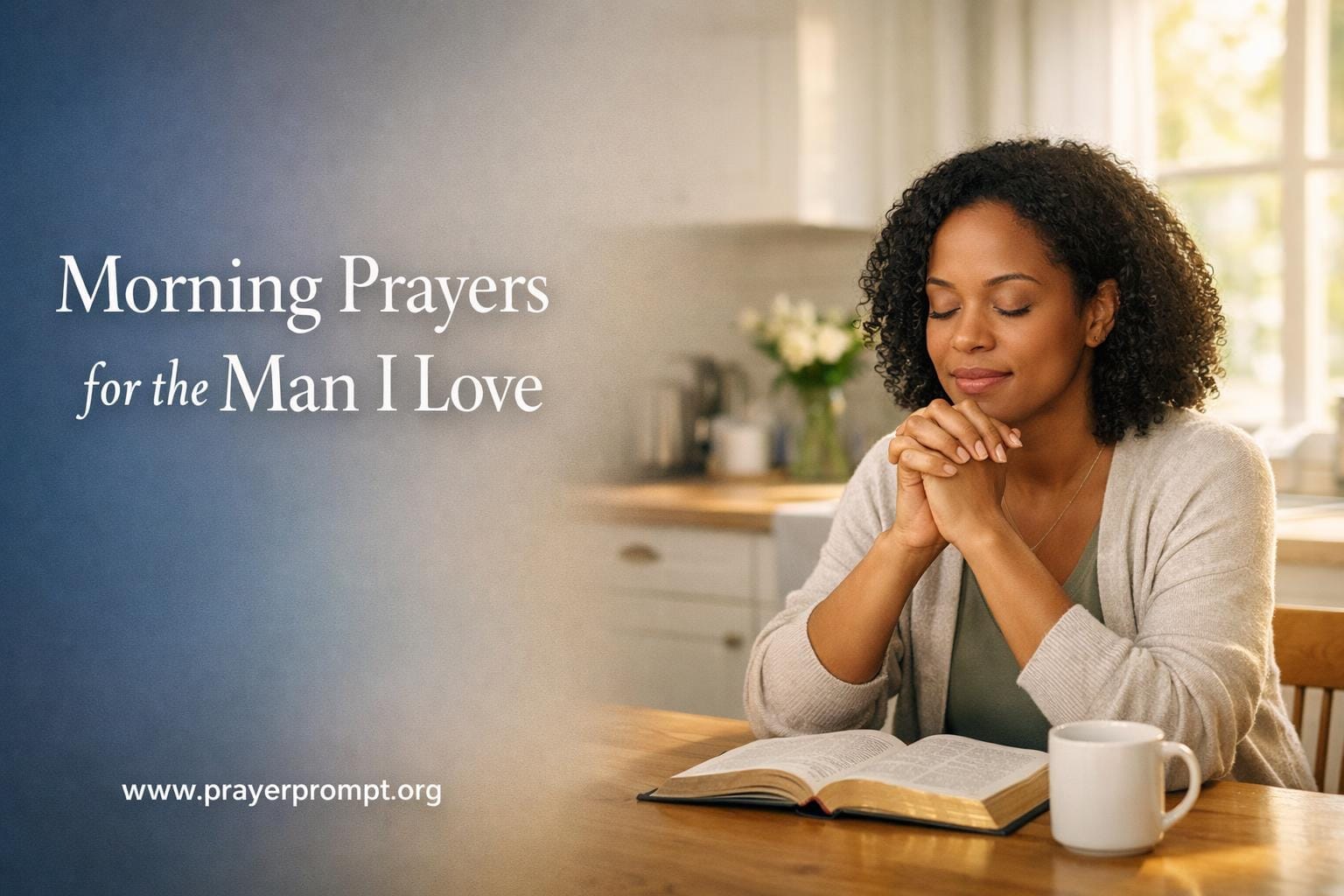 15 Morning Prayers for the Man in My Life: Start His Day with God’s Blessings