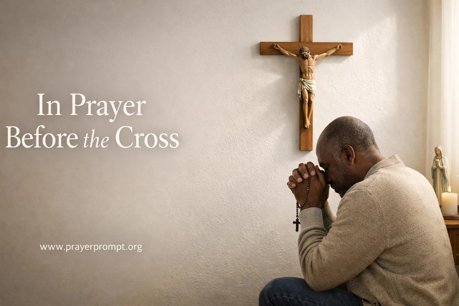 Prayer Before the Crucifix: A Sacred Encounter with Christ