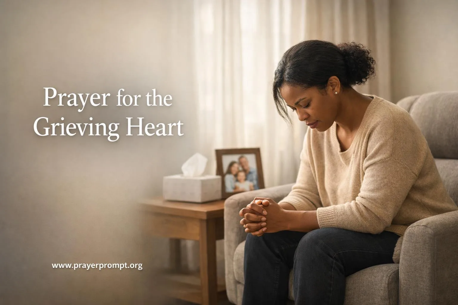 Short Prayer for Someone Who Lost a Loved One
