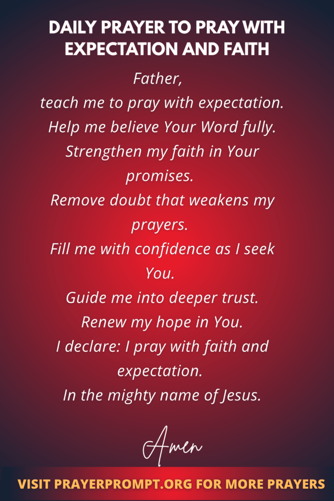 Daily Prayer for March 29 2026: Believing Prayer That Receives God's Promises 2 Daily Prayer for March 29 2026
