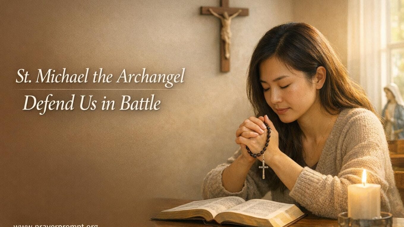 Prayer to Saint Michael the Archangel for Protection: A Traditional Catholic Prayer