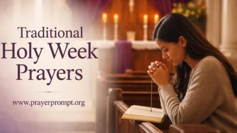 7 Catholic Holy Week Prayers: Traditional Devotions for the Sacred Journey to Easter