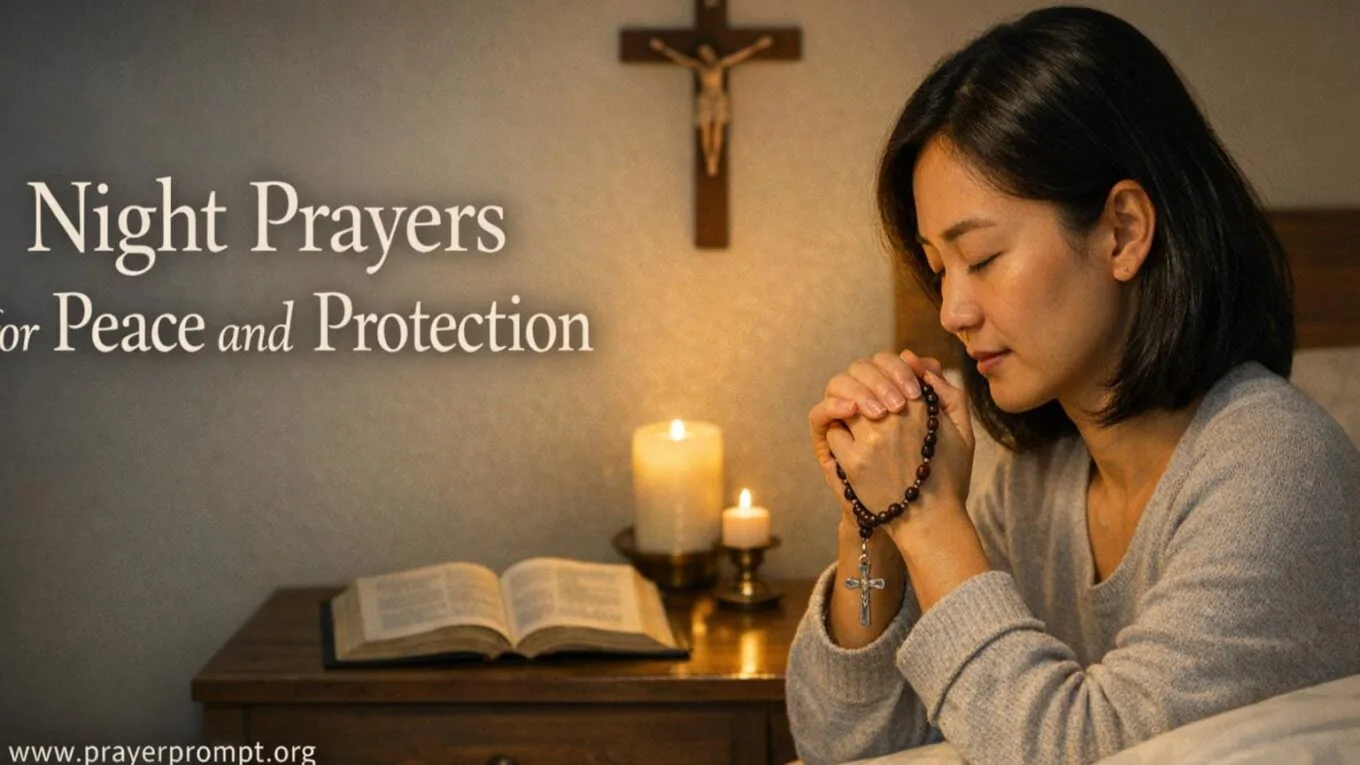 7 Catholic Night Prayers for Peaceful Rest and Divine Protection