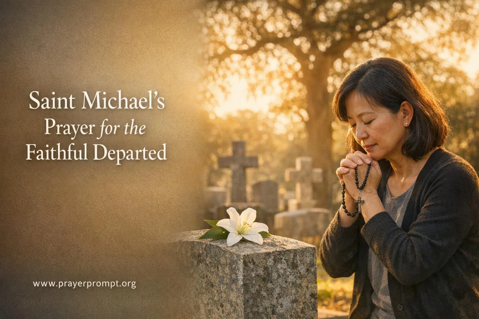 Catholic Prayer for the Dead: Prayer to Saint Michael the Archangel for Eternal Rest