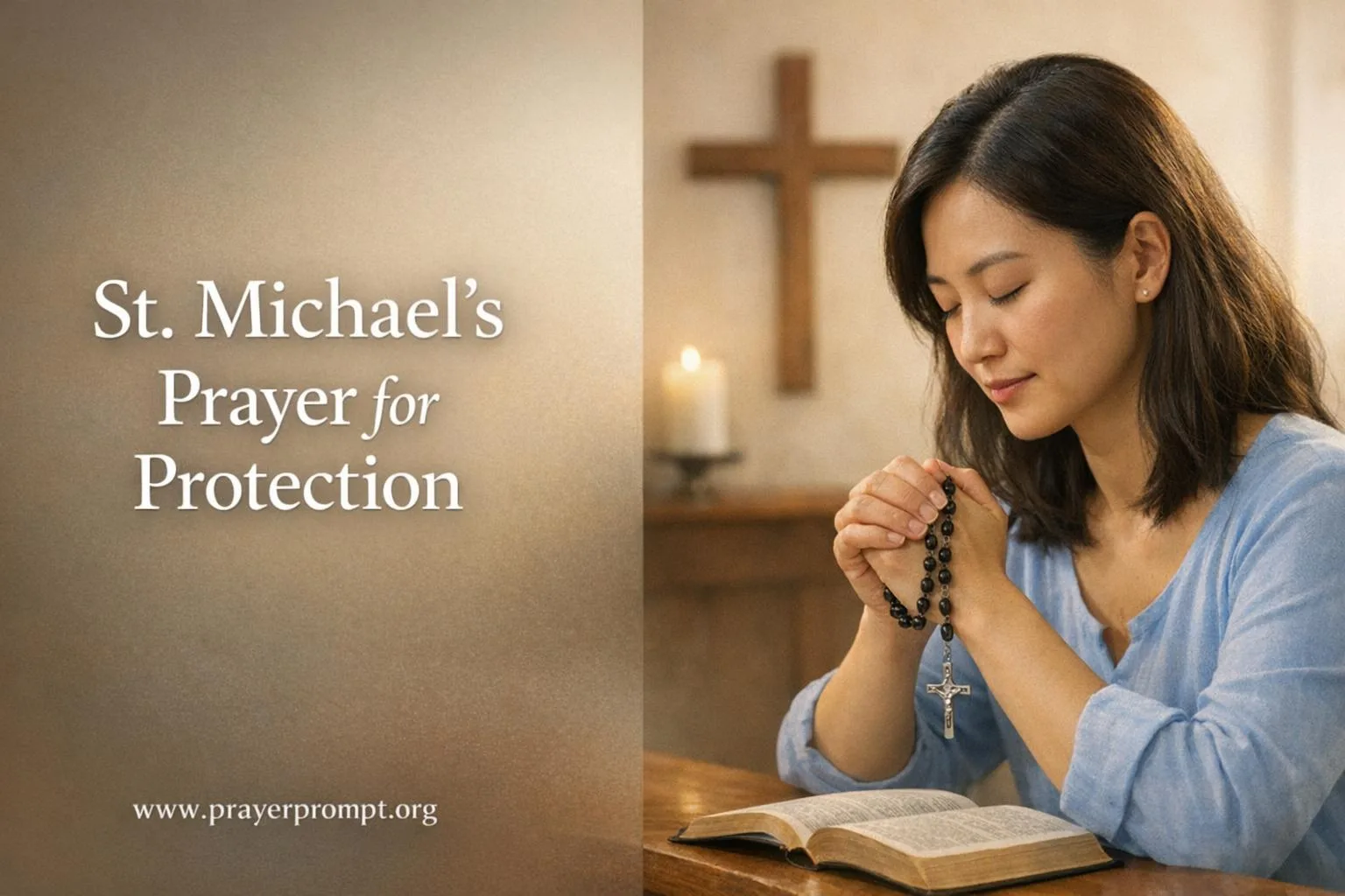 Prayer to St. Michael the Archangel: Powerful Catholic Prayer for Protection