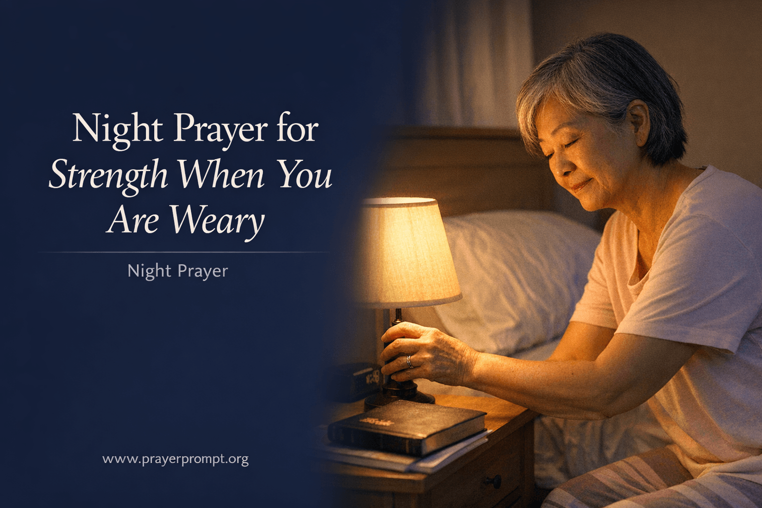 Your Night Prayer for Strength When You Are Weary 8 Your Night Prayer for Strength When You Are Weary