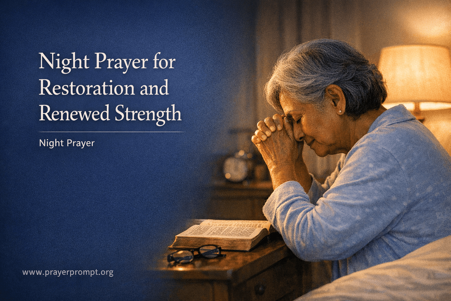 Your Night Prayer for Restoration and Renewed Strength