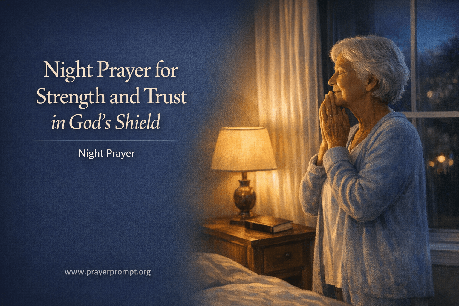 Your Night Prayer for Strength from God and Trust in God's Shield 2 Your Night Prayer for Strength and Trust in God’s Shield