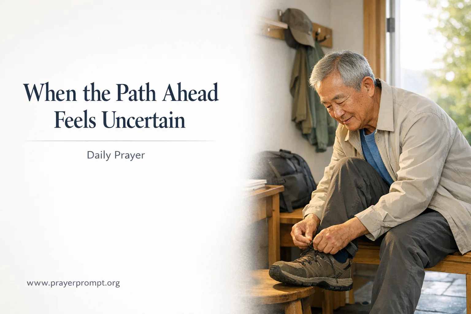 Daily Prayer for March 8 2026: God, Equip Me with Strength and Secure My Path