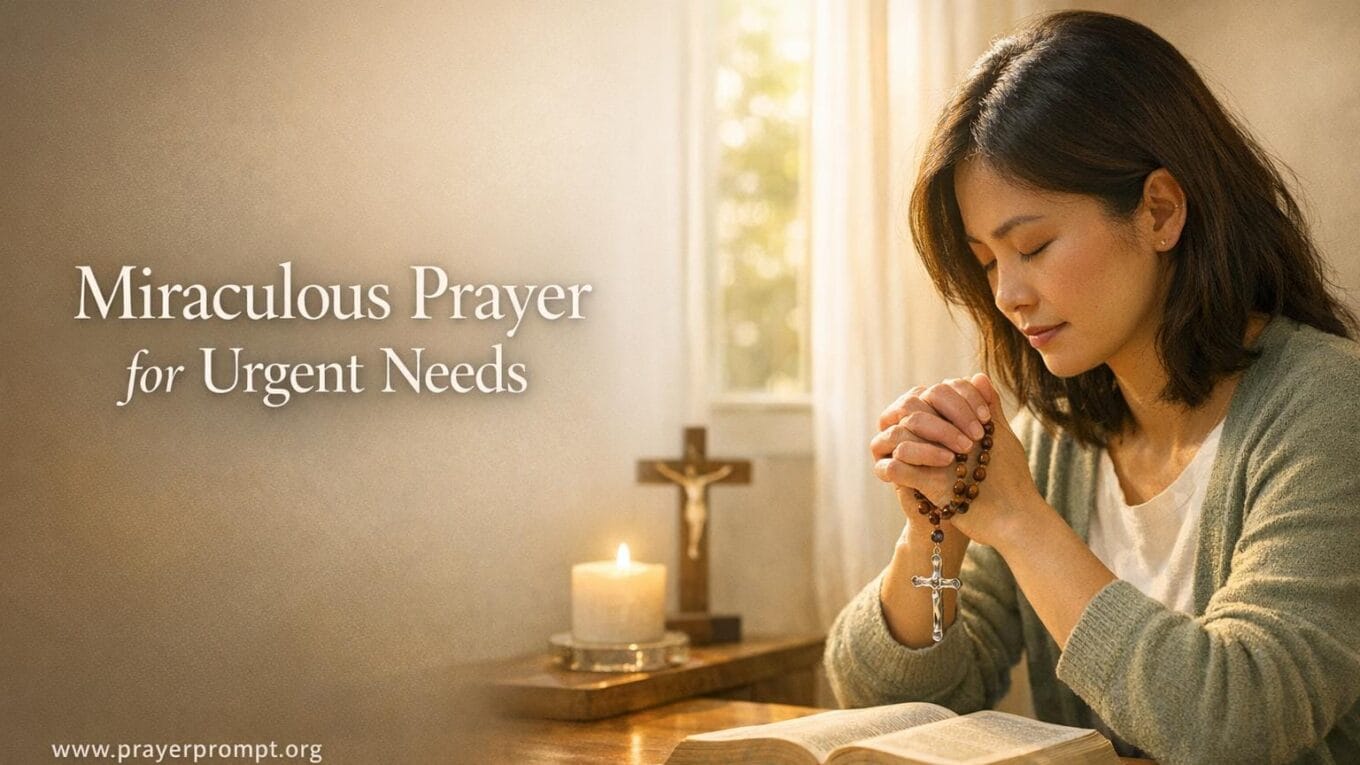 The 3 Day Miraculous Prayer to the Holy Spirit for Urgent Requests
