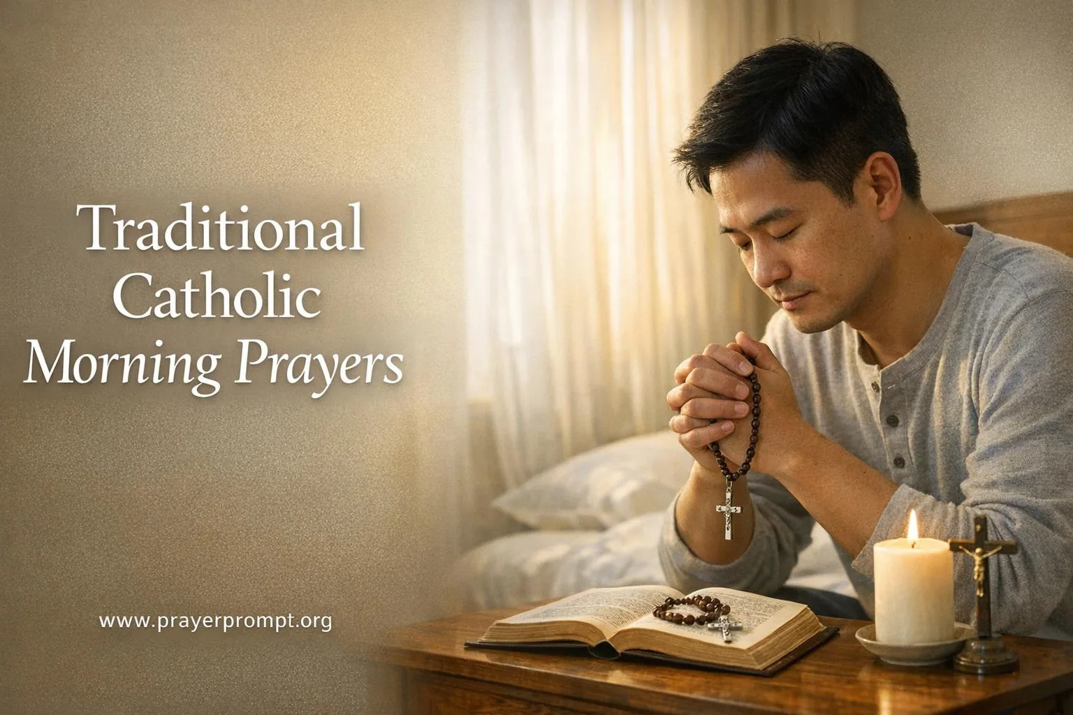 8 Traditional Catholic Morning Prayers to Start Your Day with Grace