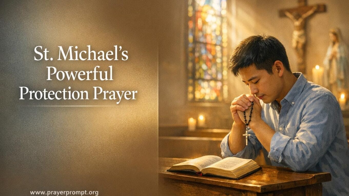 Pope Leo XIII Prayer to St Michael: Catholic Protection Prayer 1 Pope Leo XIII Prayer to St Michael: Catholic Protection Prayer