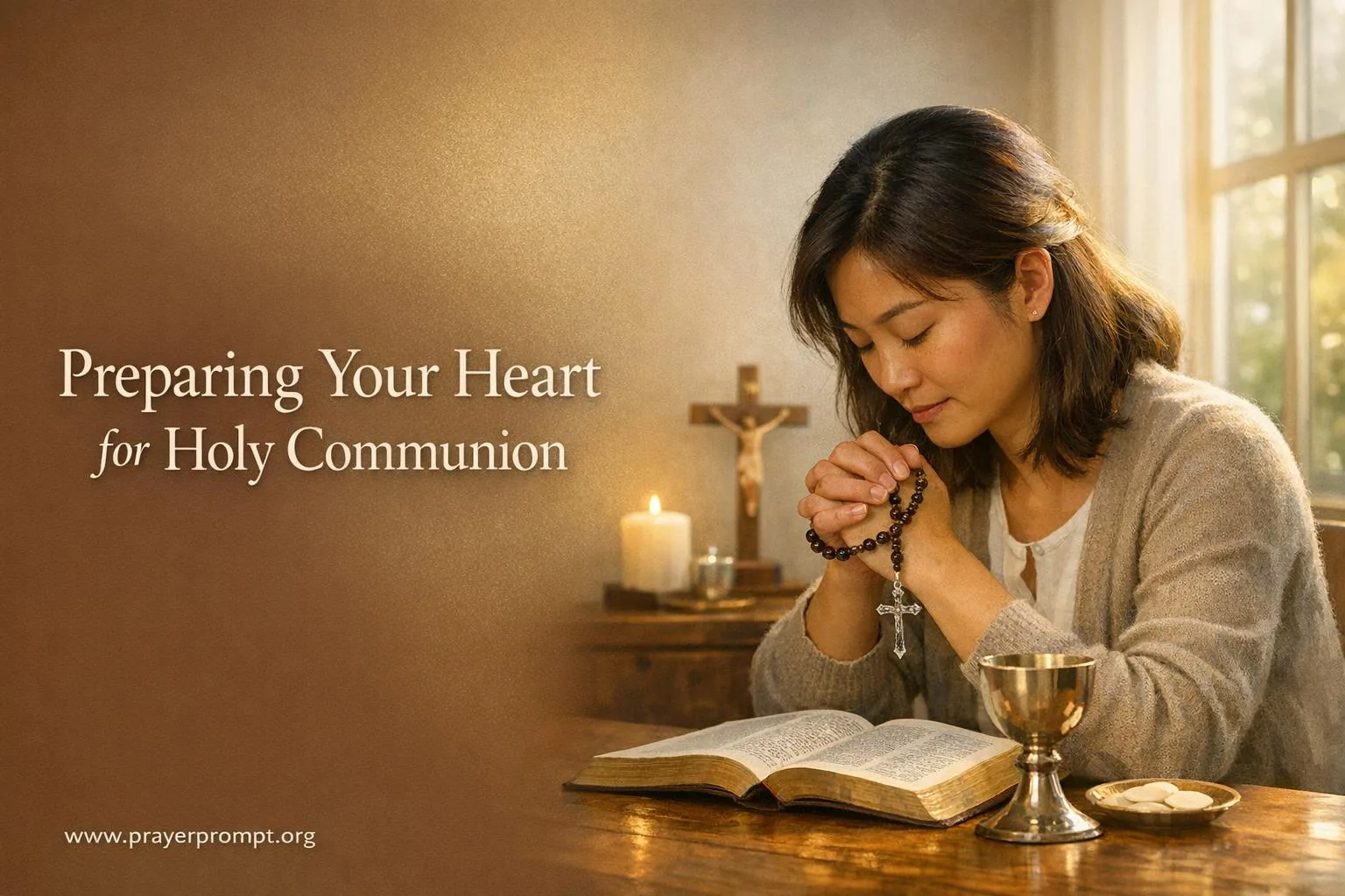 Prayer Before Communion: Preparing Your Heart for the Sacred Encounter