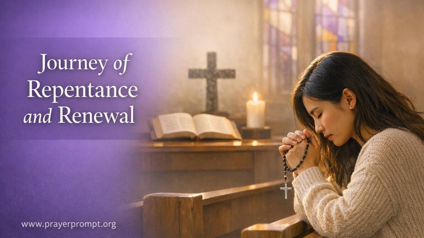 Prayer for Lent: A Sacred Journey of Repentance and Spiritual Renewal 1 Prayer for Lent: A Sacred Journey of Repentance and Spiritual Renewal