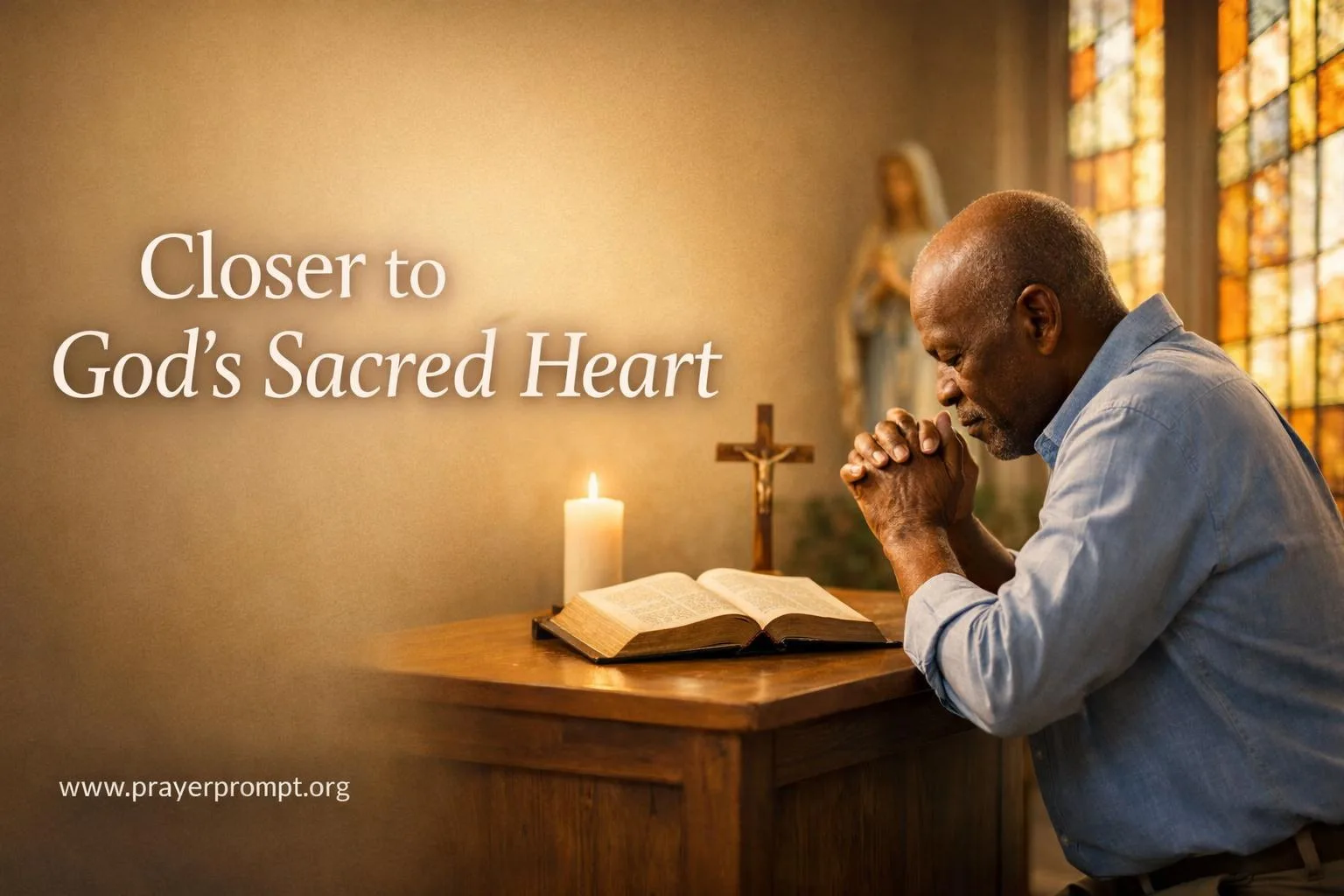 Prayer of Spiritual Communion: Drawing Close to God’s Sacred Heart
