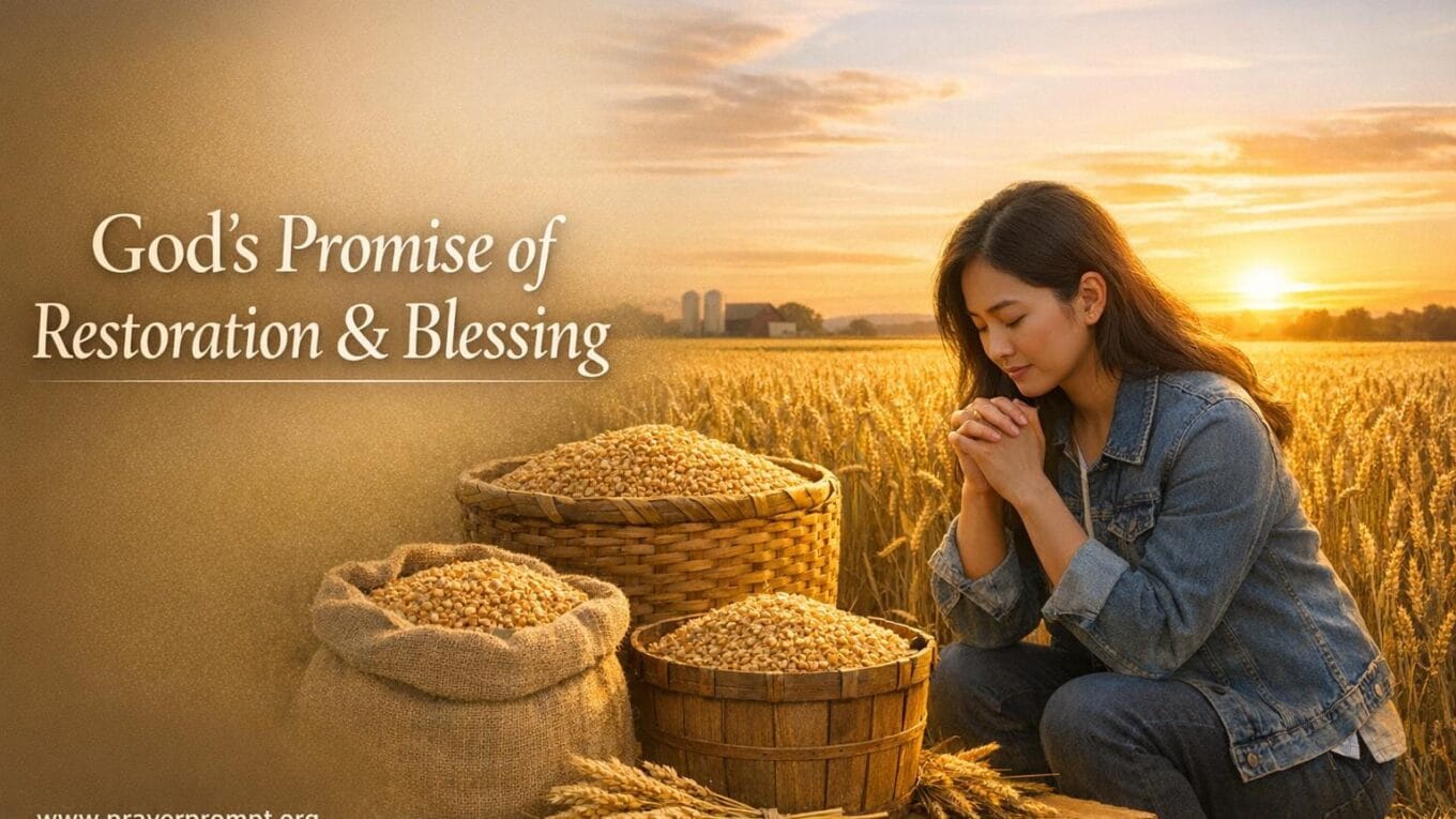 Prayer Points for Amos 9:13 (MSG): Declaring God's Abundant Restoration 1 Prayer Points for Amos 9:13 (MSG): Declaring God’s Abundant Restoration