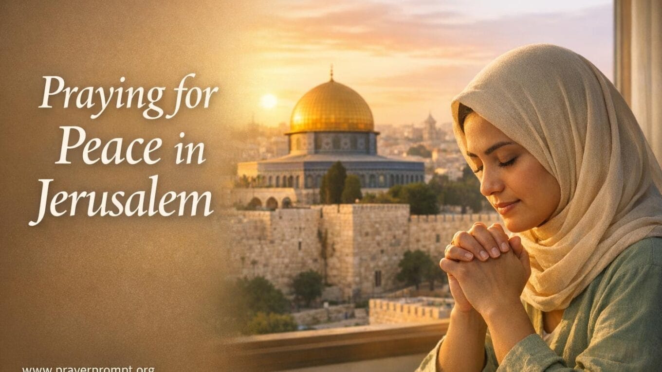 15 Prayers for Peace in Jerusalem During the Iran War