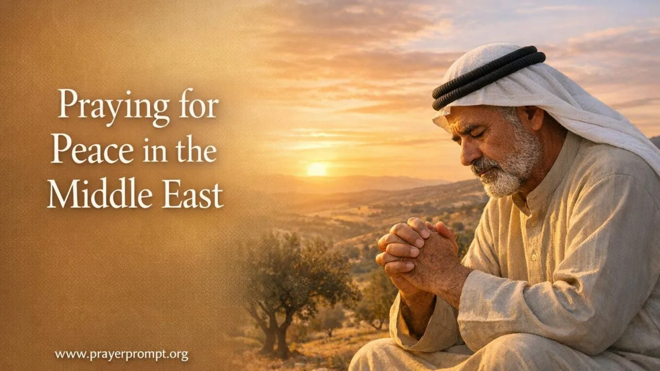 7 Prayers for Peace in the Middle East: Faith-Based Solutions