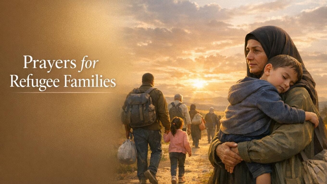 15 Powerful Prayers for Refugees and Families Displaced by the Iran–Israel War 1 15 Powerful Prayers for Refugees and Families Displaced by the Iran–Israel War