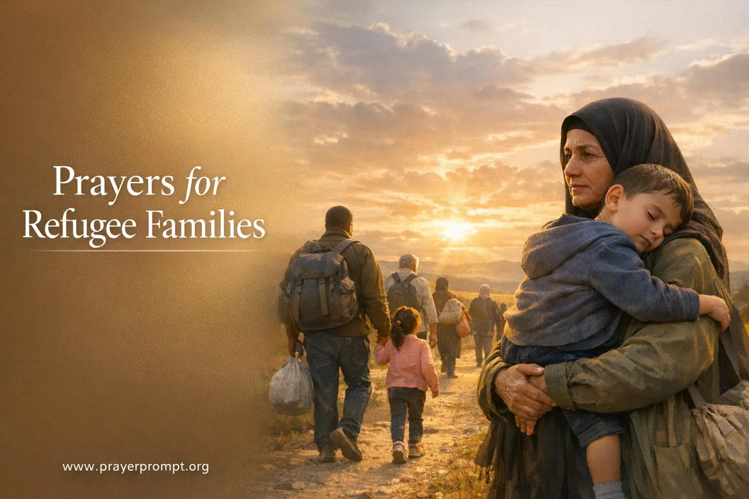 15 Powerful Prayers for Refugees and Families Displaced by the Iran–Israel War