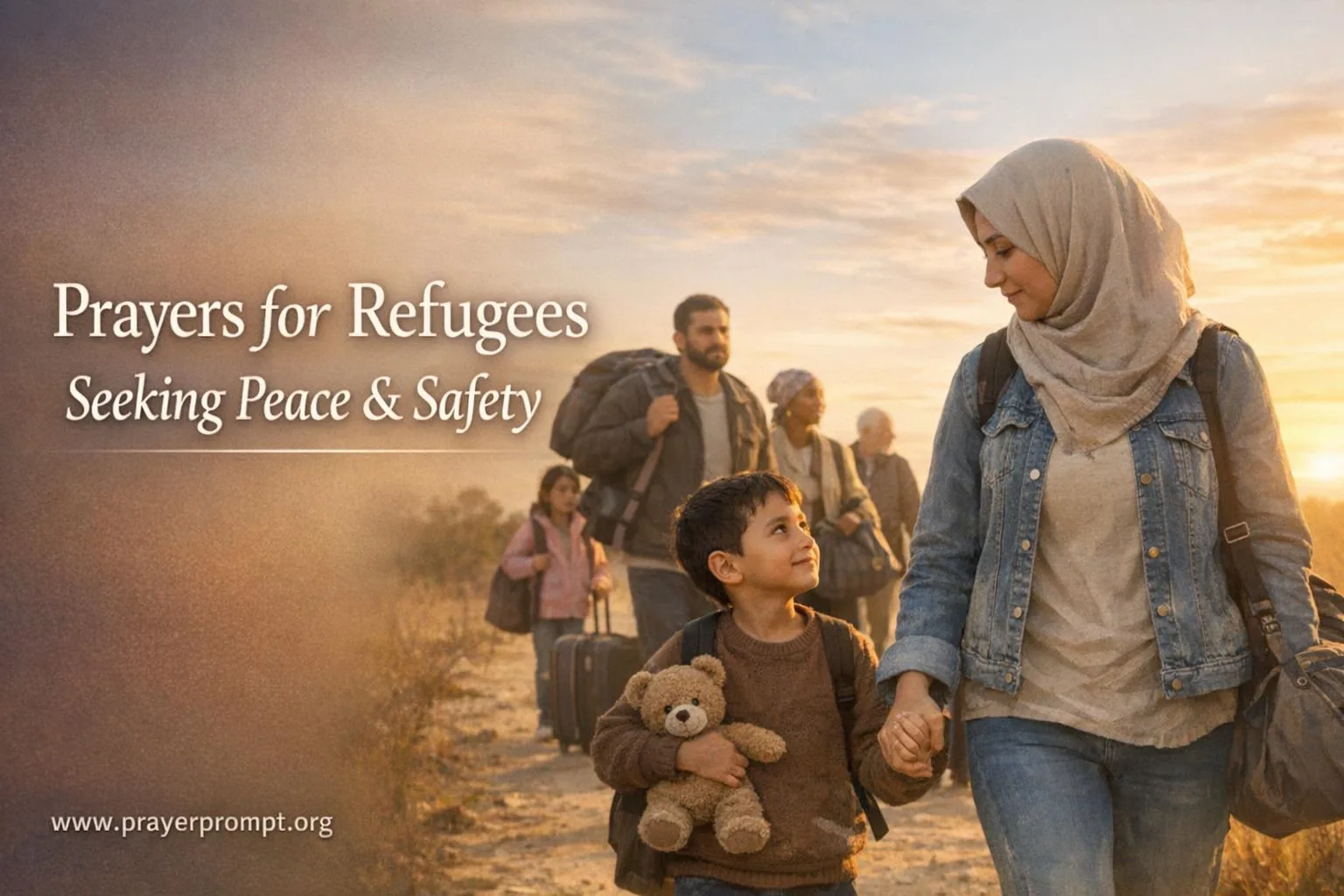 7 Powerful Prayers for Refugees and Families Displaced by War