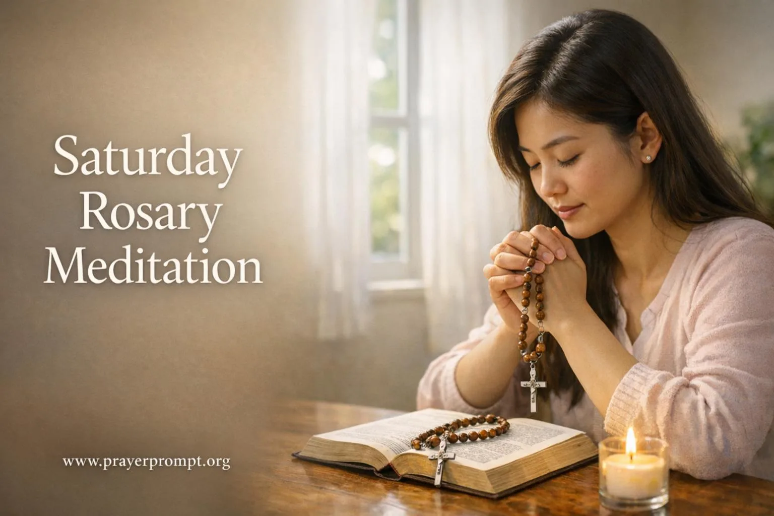 Saturday Rosary Prayer: Sacred Catholic Meditation for Weekend Devotion