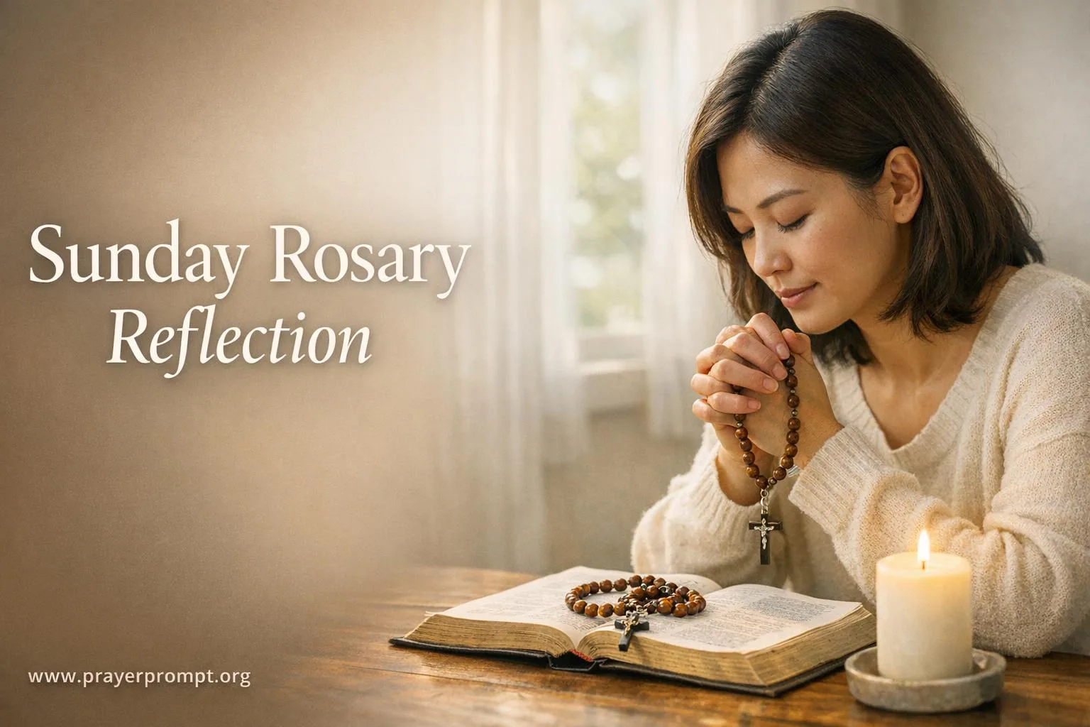Sunday Rosary Prayer: A Sacred Catholic Devotion for Weekly Reflection