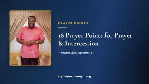 19 Prayer Points from Alpha Hour Episode 1291 “Favor Upon Favor” by Pastor Elvis Agyemang