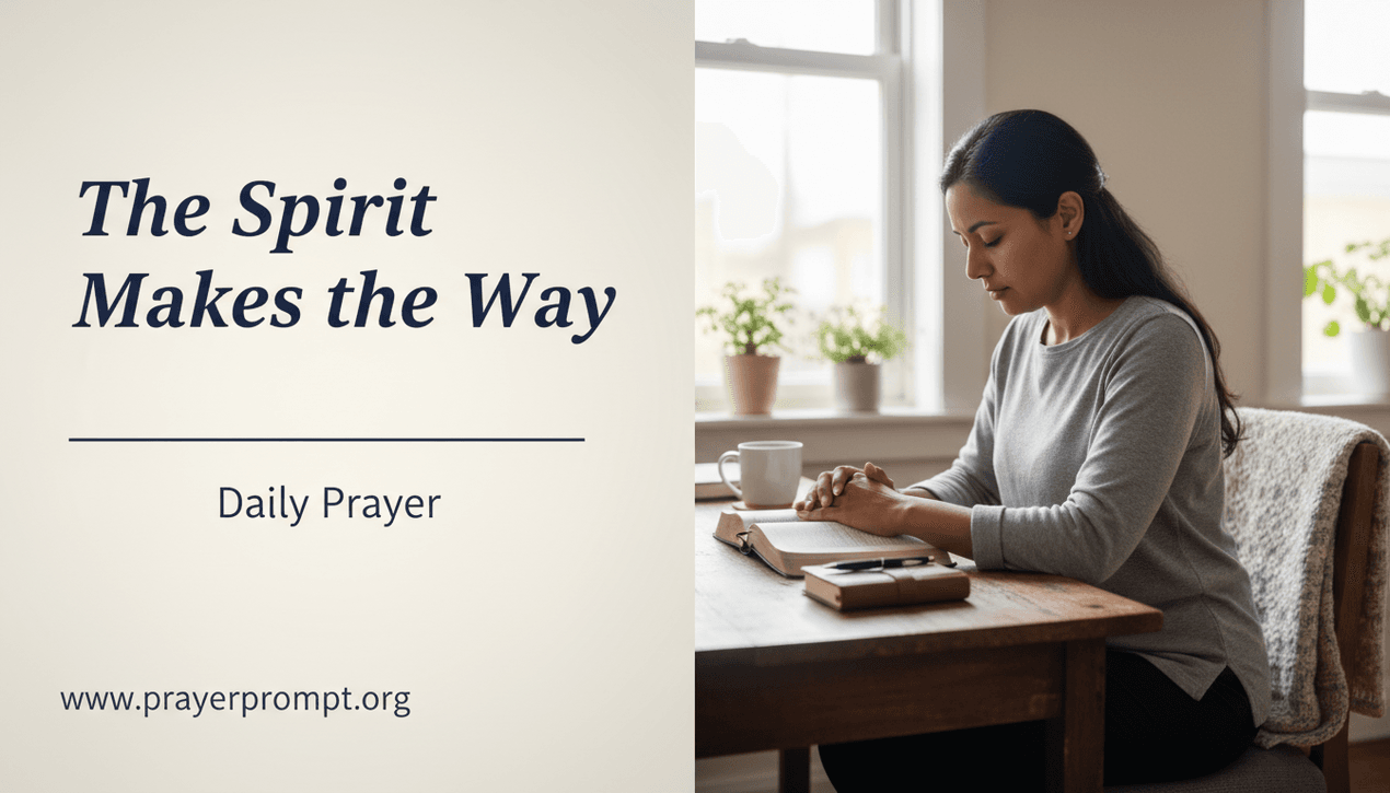 Daily Prayer for April 27, 2026: Advancing by the Spirit, Not by Strength 1 Daily Prayer for April 27, 2026: Advancing by the Spirit, Not by Strength