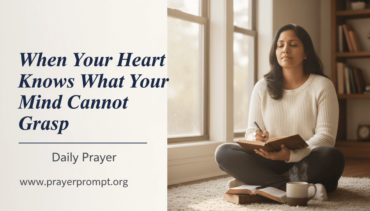Daily Prayer for April 30, 2026: Trusting God Beyond Understanding 1 Daily Prayer for April 30, 2026: Trusting God Beyond Understanding