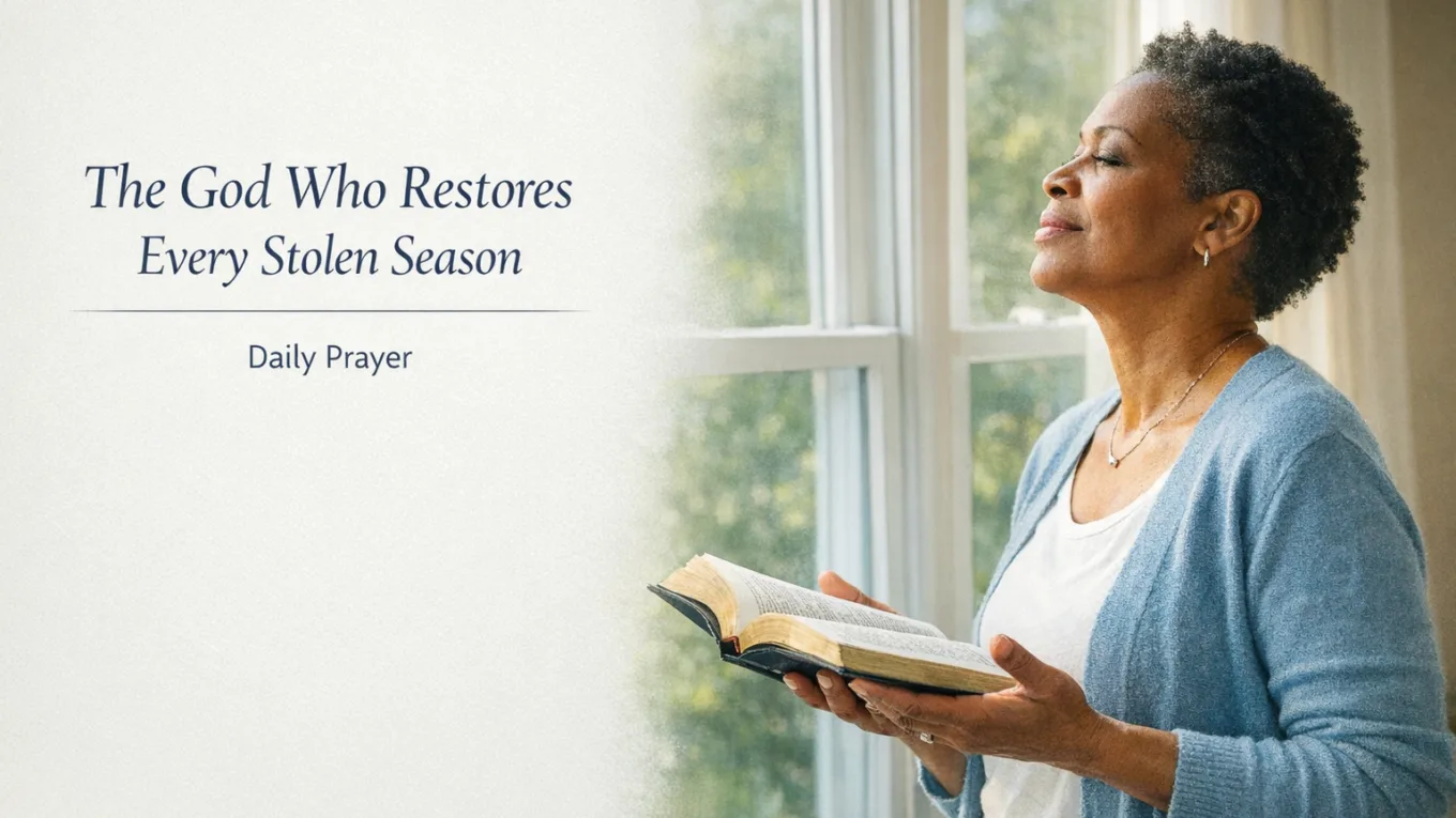 Daily Prayer for April 15 2026: Prayer for Restoration of Lost Ground