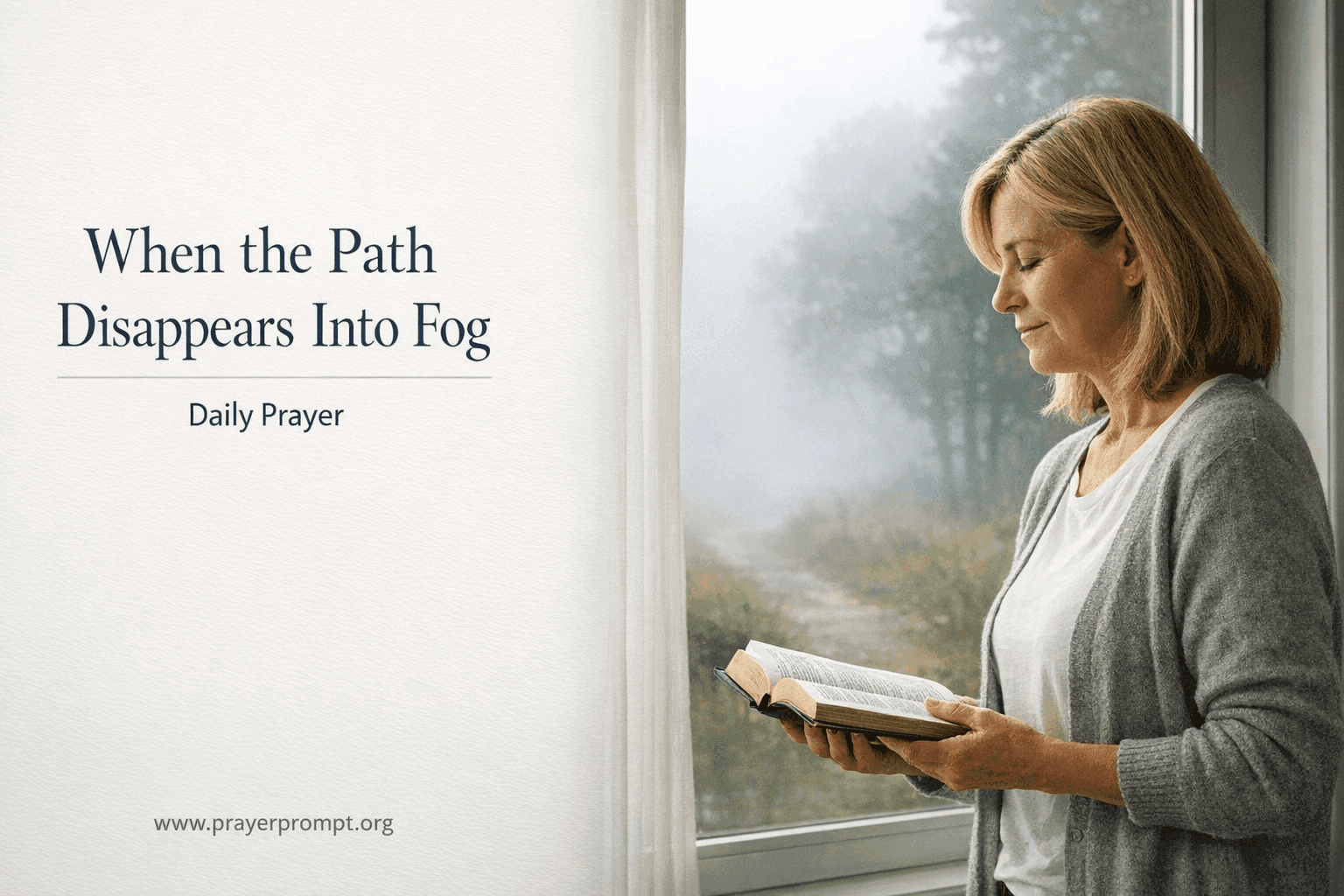 Daily Prayer for April 22, 2026: Trusting God | PrayerPrompt