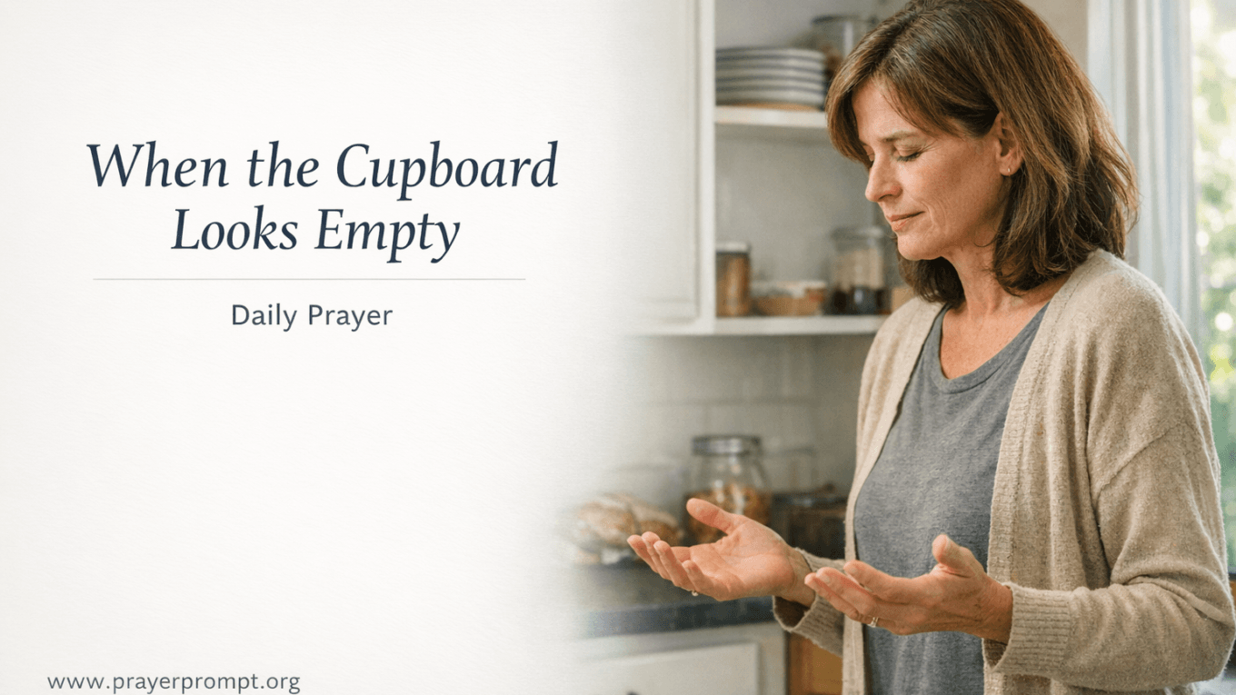 Daily Prayer for April 25, 2026: Trusting God's Provision 1 Daily Prayer for April 25, 2026: Trusting God’s Provision