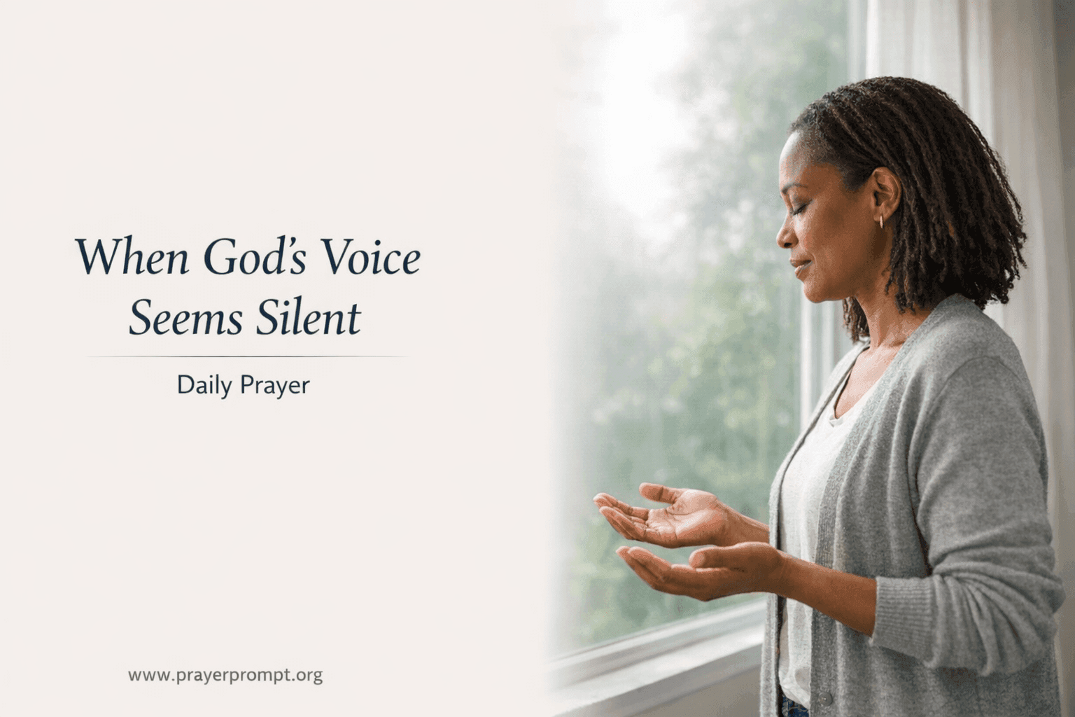 Daily Prayer for April 23, 2026: Trusting God | PrayerPrompt