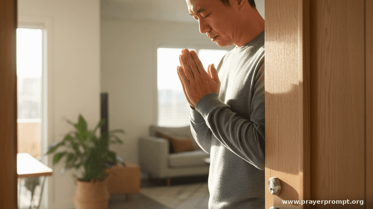 Consecrate Your Entrance with Prayer