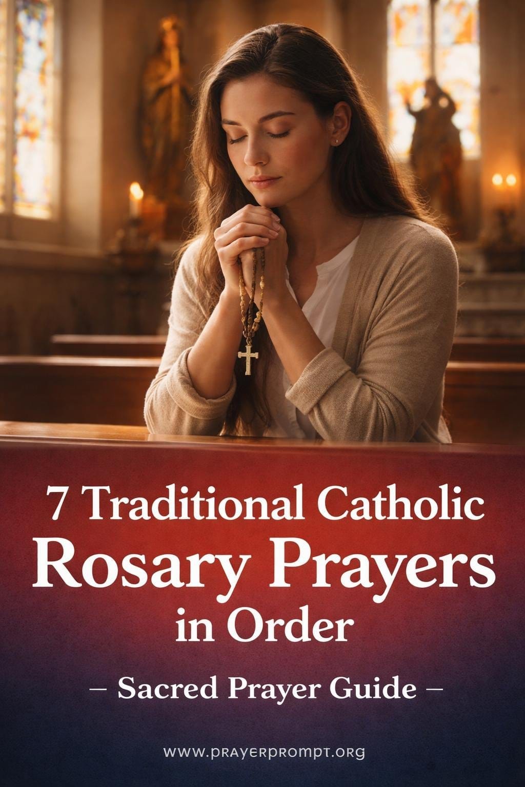7 Traditional Catholic Rosary Prayers in Order - Sacred Devotional Prayer Guide 4 rosary prayers in order - 3. The Our Father