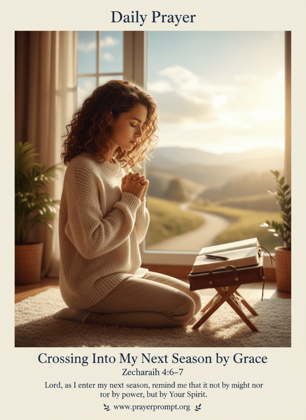 Daily Prayer for April 27, 2026: Advancing by the Spirit, Not by Strength 3 The Spirit Makes the Way | Save and Pin this Prayer