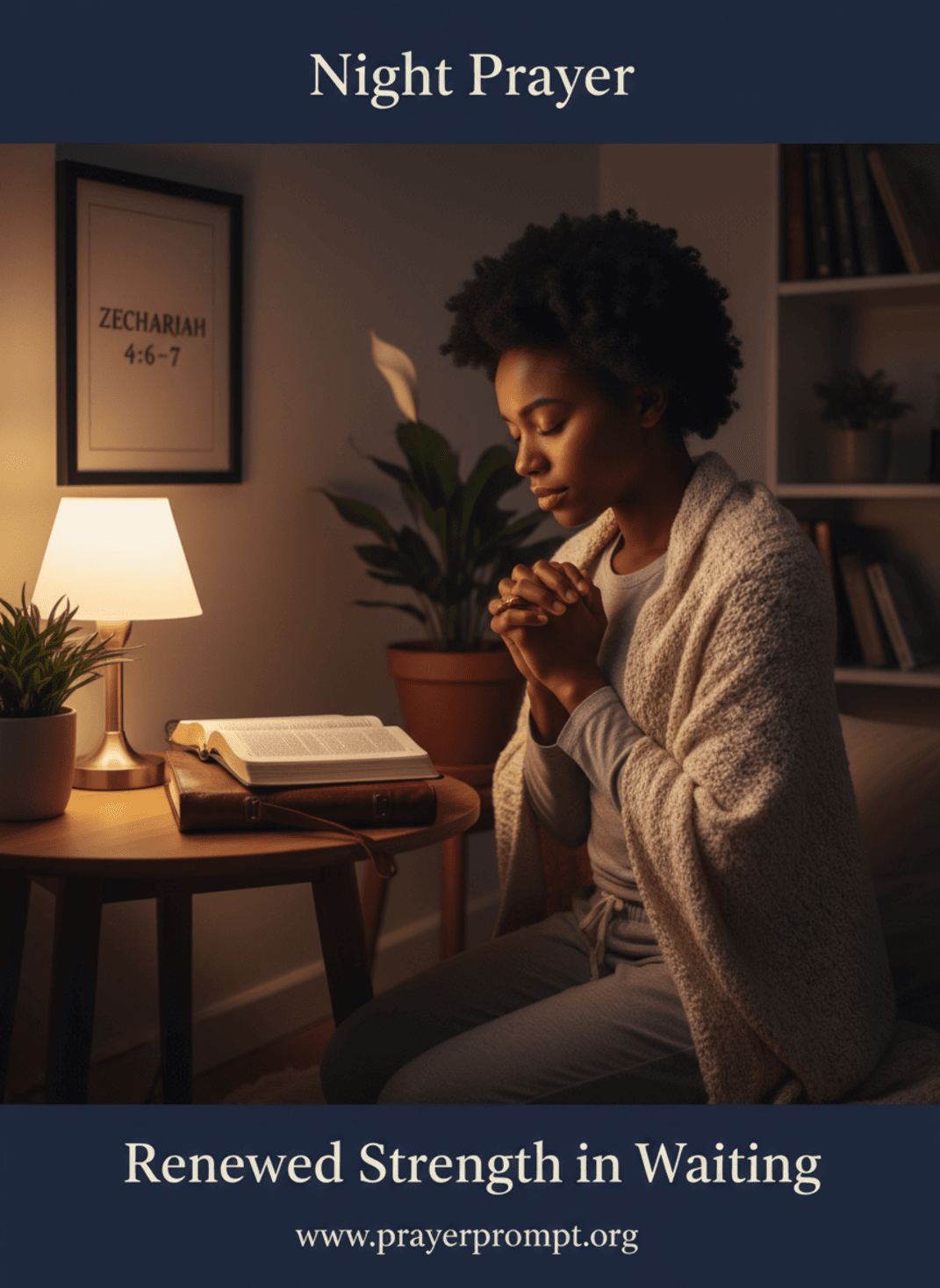 Renewed Strength in Waiting | Save and Pin this Prayer