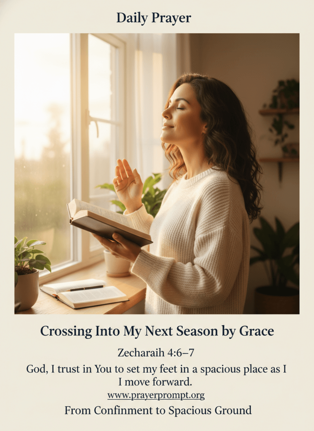 From Confinement to Spacious Ground | Save and Pin this Prayer