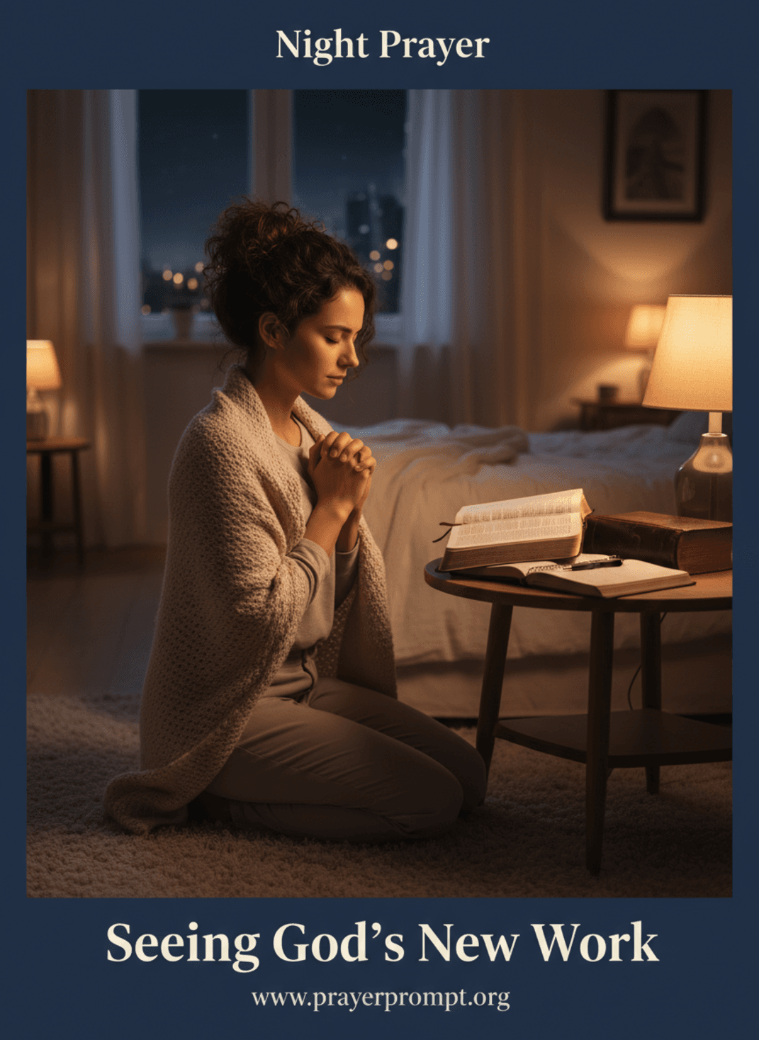 Seeing God's New Work | Save and Pin this Prayer